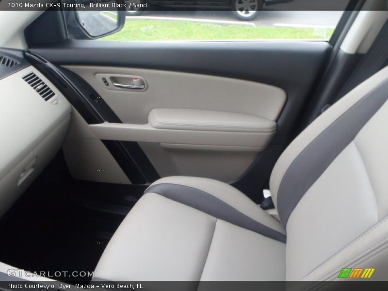 Brilliant Black / Sand 2010 Mazda CX-9 Touring