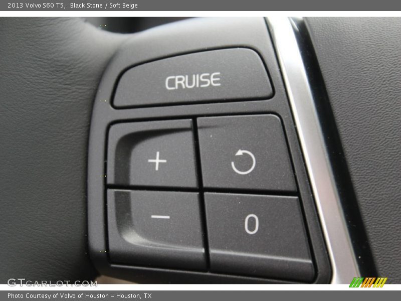 Black Stone / Soft Beige 2013 Volvo S60 T5