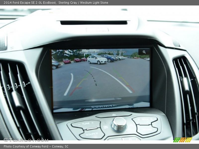 Sterling Gray / Medium Light Stone 2014 Ford Escape SE 2.0L EcoBoost