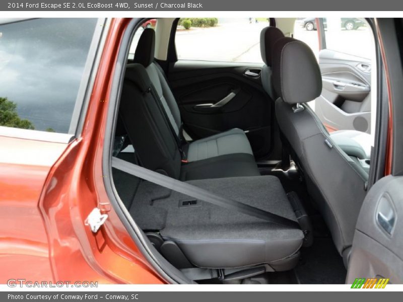 Sunset / Charcoal Black 2014 Ford Escape SE 2.0L EcoBoost 4WD
