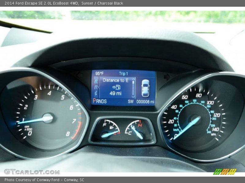  2014 Escape SE 2.0L EcoBoost 4WD SE 2.0L EcoBoost 4WD Gauges