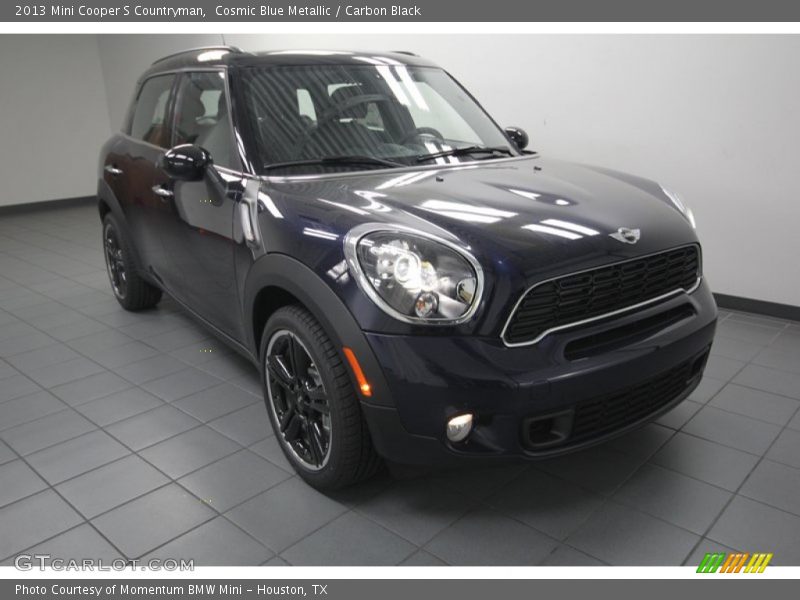 Cosmic Blue Metallic / Carbon Black 2013 Mini Cooper S Countryman