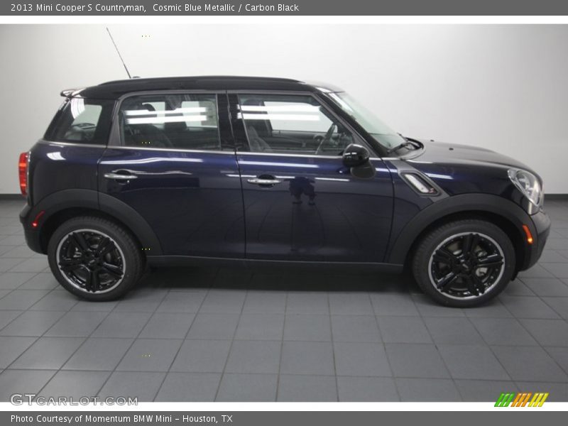 Cosmic Blue Metallic / Carbon Black 2013 Mini Cooper S Countryman