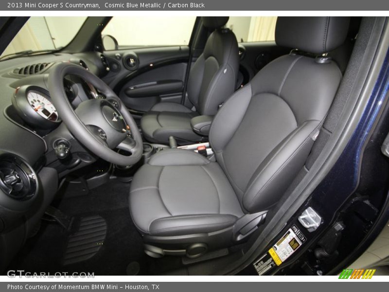 Cosmic Blue Metallic / Carbon Black 2013 Mini Cooper S Countryman