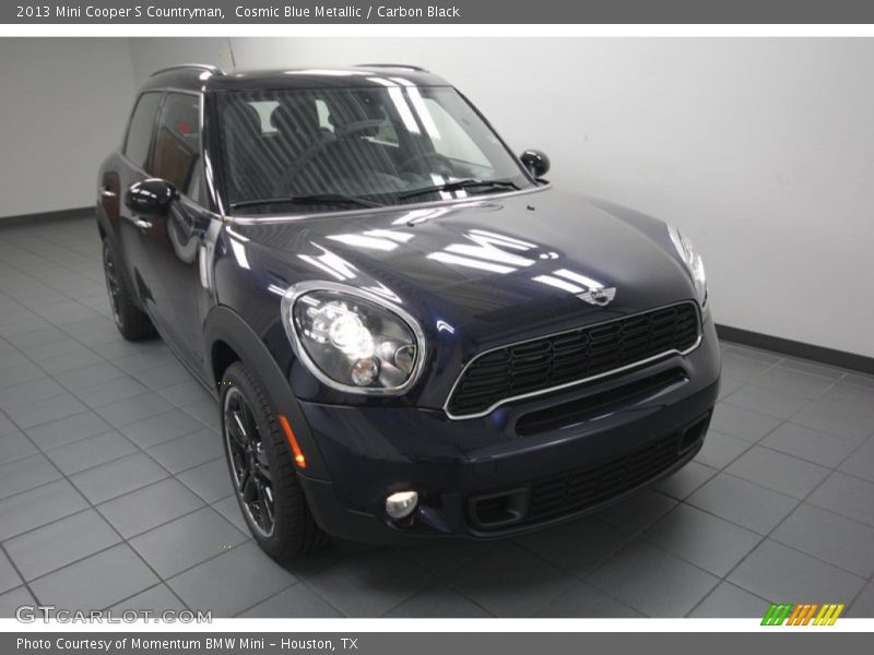 Cosmic Blue Metallic / Carbon Black 2013 Mini Cooper S Countryman