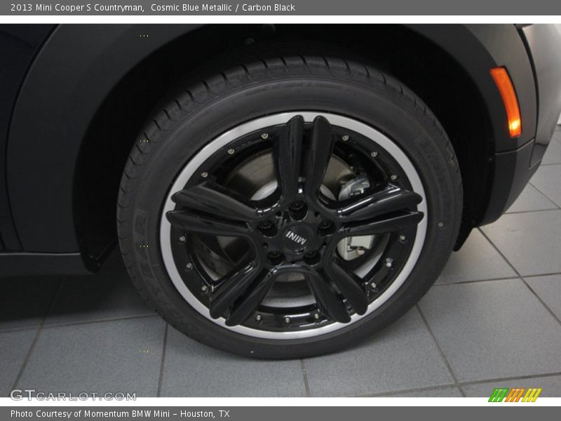 Cosmic Blue Metallic / Carbon Black 2013 Mini Cooper S Countryman