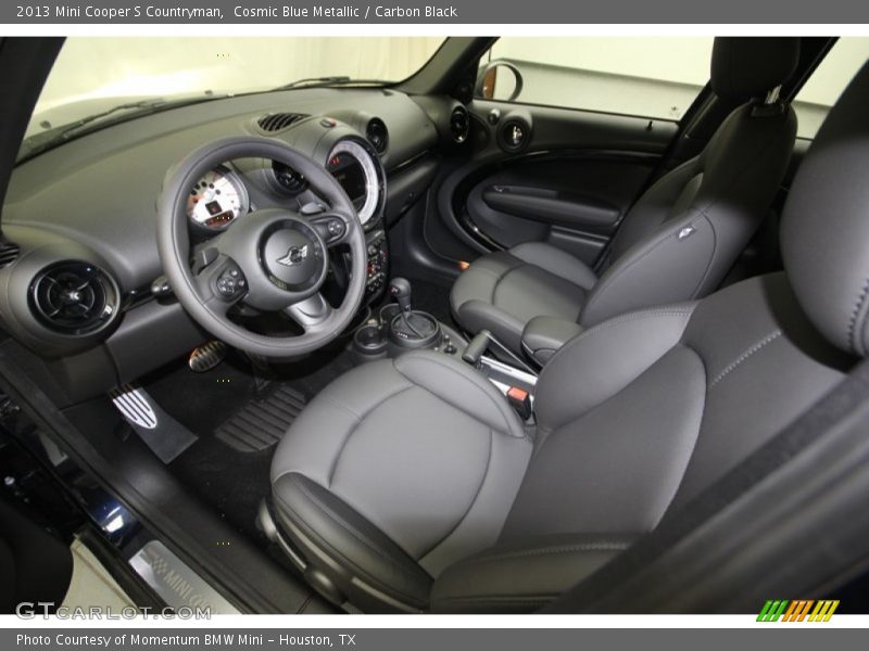 Cosmic Blue Metallic / Carbon Black 2013 Mini Cooper S Countryman