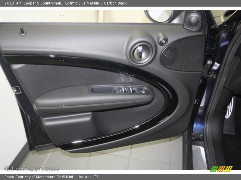 Cosmic Blue Metallic / Carbon Black 2013 Mini Cooper S Countryman