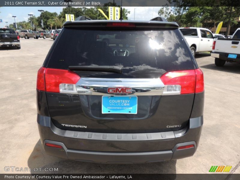 Cyber Gray Metallic / Jet Black 2011 GMC Terrain SLT