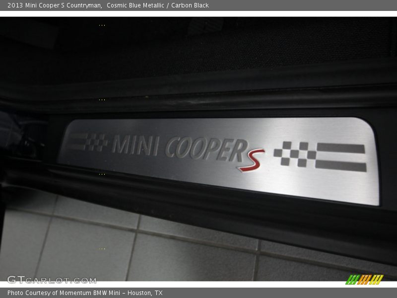 Cosmic Blue Metallic / Carbon Black 2013 Mini Cooper S Countryman