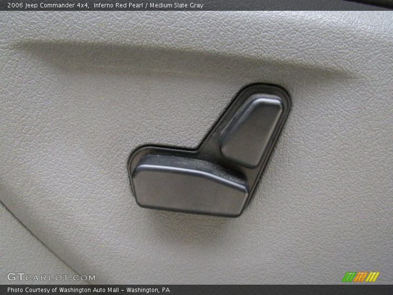 Inferno Red Pearl / Medium Slate Gray 2006 Jeep Commander 4x4