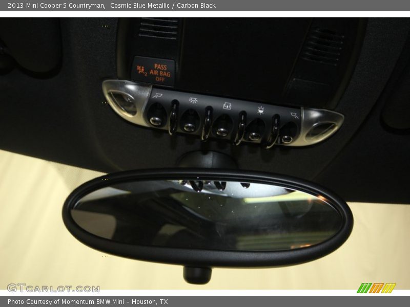Cosmic Blue Metallic / Carbon Black 2013 Mini Cooper S Countryman