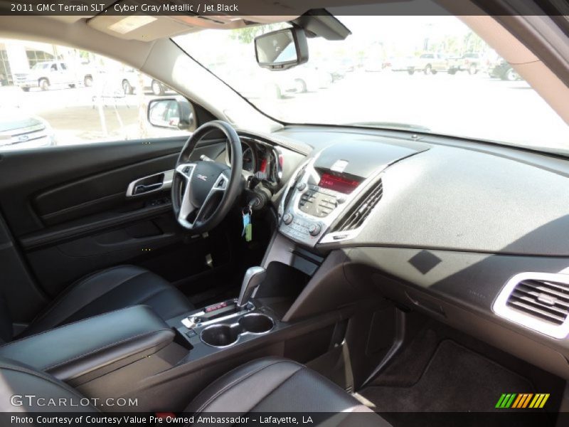 Cyber Gray Metallic / Jet Black 2011 GMC Terrain SLT