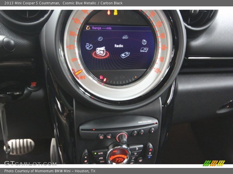 Cosmic Blue Metallic / Carbon Black 2013 Mini Cooper S Countryman