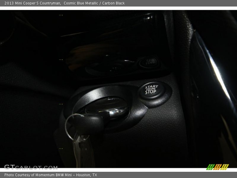 Cosmic Blue Metallic / Carbon Black 2013 Mini Cooper S Countryman