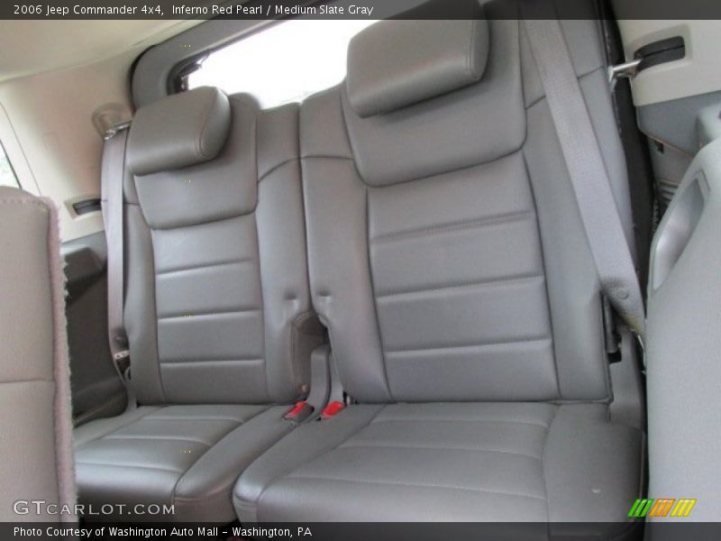 Inferno Red Pearl / Medium Slate Gray 2006 Jeep Commander 4x4