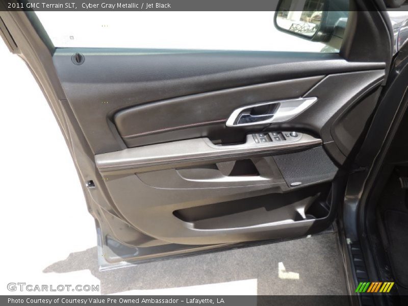 Cyber Gray Metallic / Jet Black 2011 GMC Terrain SLT
