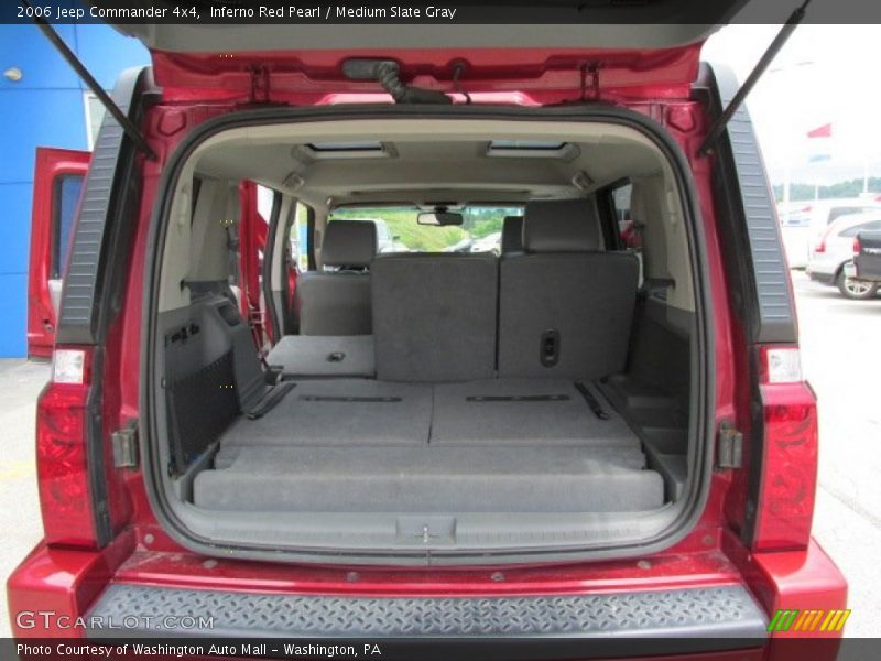 Inferno Red Pearl / Medium Slate Gray 2006 Jeep Commander 4x4