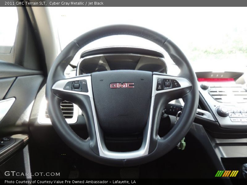 Cyber Gray Metallic / Jet Black 2011 GMC Terrain SLT