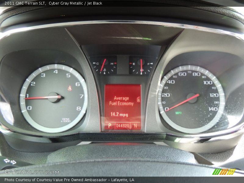 Cyber Gray Metallic / Jet Black 2011 GMC Terrain SLT