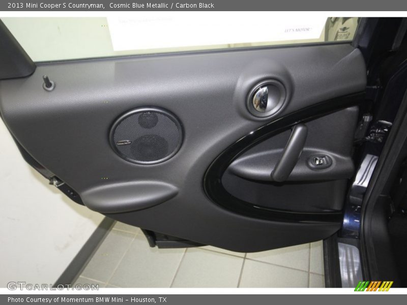 Cosmic Blue Metallic / Carbon Black 2013 Mini Cooper S Countryman