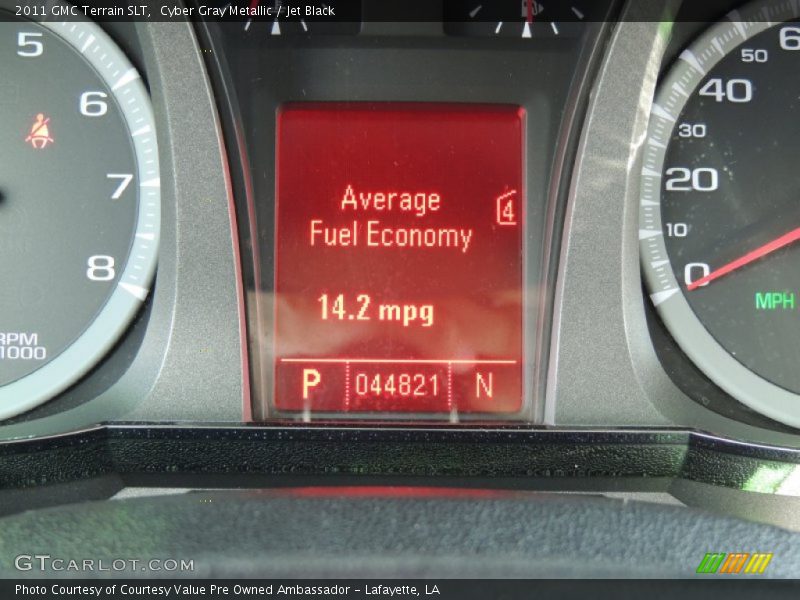Cyber Gray Metallic / Jet Black 2011 GMC Terrain SLT