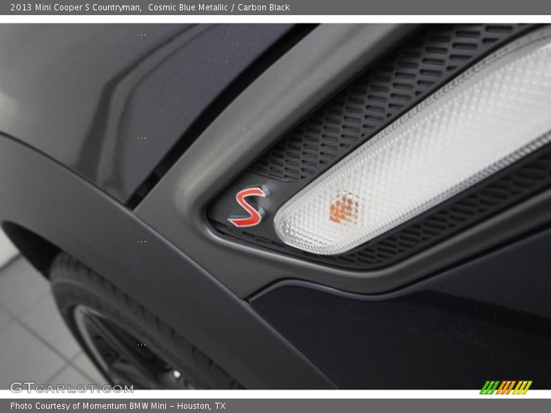 Cosmic Blue Metallic / Carbon Black 2013 Mini Cooper S Countryman