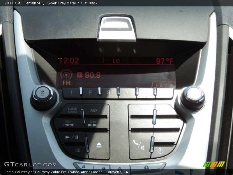 Cyber Gray Metallic / Jet Black 2011 GMC Terrain SLT