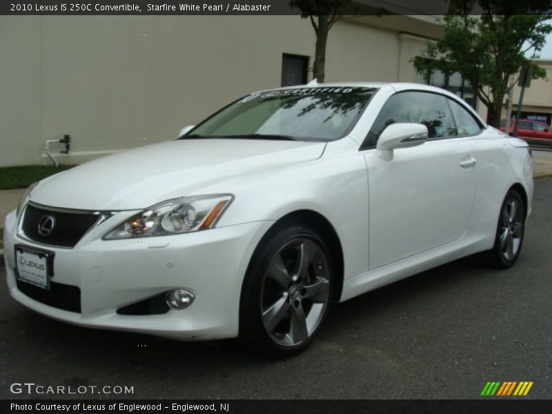 Starfire White Pearl / Alabaster 2010 Lexus IS 250C Convertible