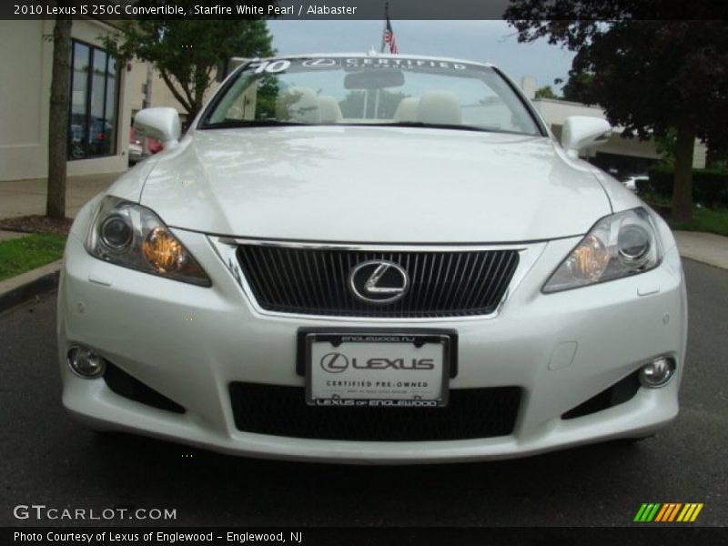 Starfire White Pearl / Alabaster 2010 Lexus IS 250C Convertible