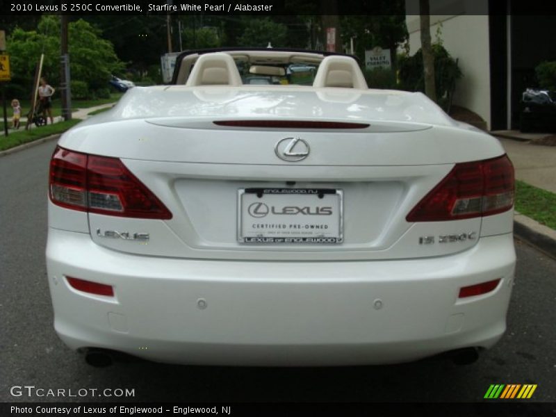 Starfire White Pearl / Alabaster 2010 Lexus IS 250C Convertible