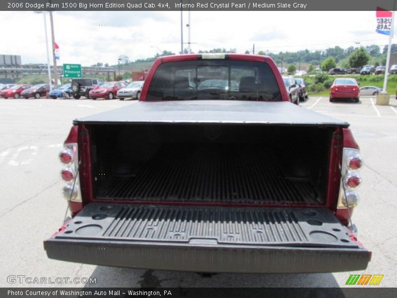 Inferno Red Crystal Pearl / Medium Slate Gray 2006 Dodge Ram 1500 Big Horn Edition Quad Cab 4x4