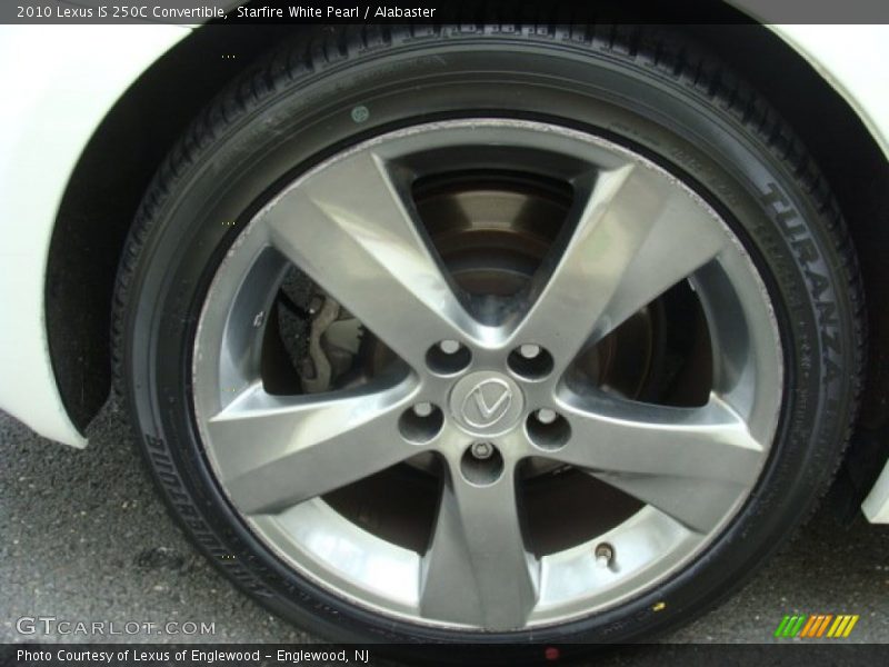 Starfire White Pearl / Alabaster 2010 Lexus IS 250C Convertible