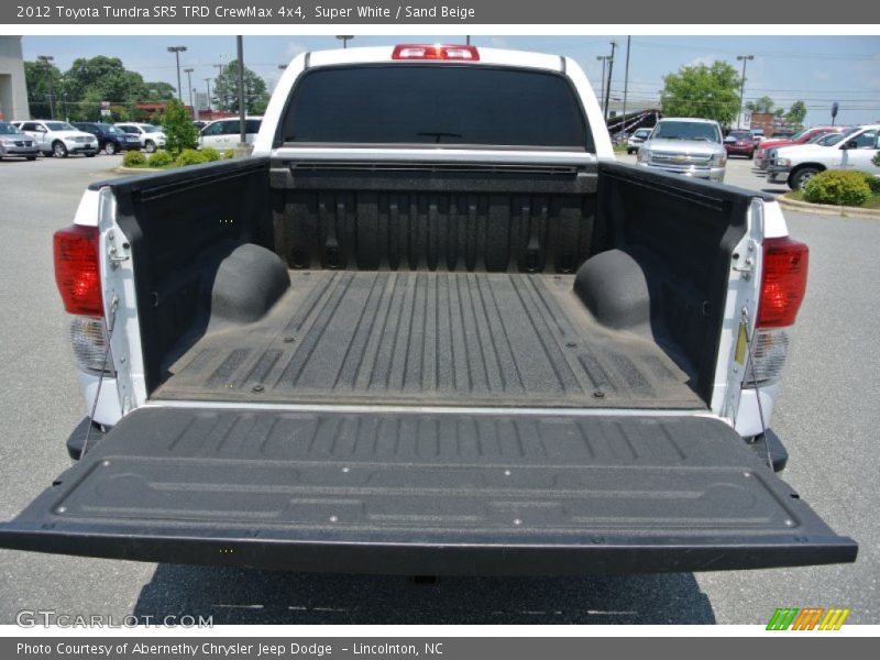 Super White / Sand Beige 2012 Toyota Tundra SR5 TRD CrewMax 4x4