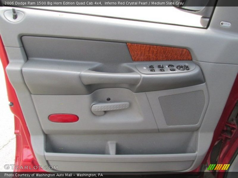 Inferno Red Crystal Pearl / Medium Slate Gray 2006 Dodge Ram 1500 Big Horn Edition Quad Cab 4x4
