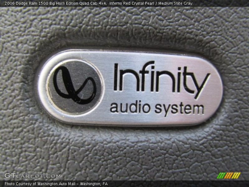 Inferno Red Crystal Pearl / Medium Slate Gray 2006 Dodge Ram 1500 Big Horn Edition Quad Cab 4x4