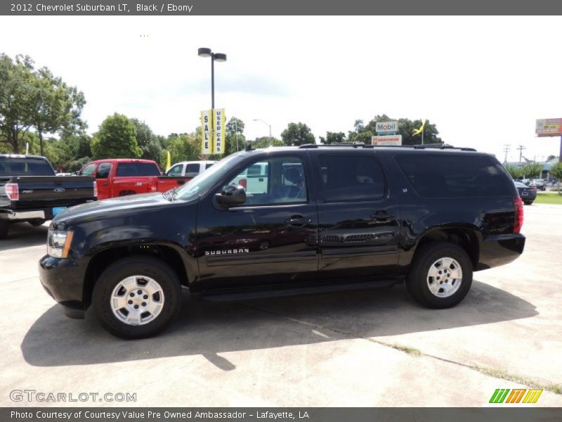 Black / Ebony 2012 Chevrolet Suburban LT