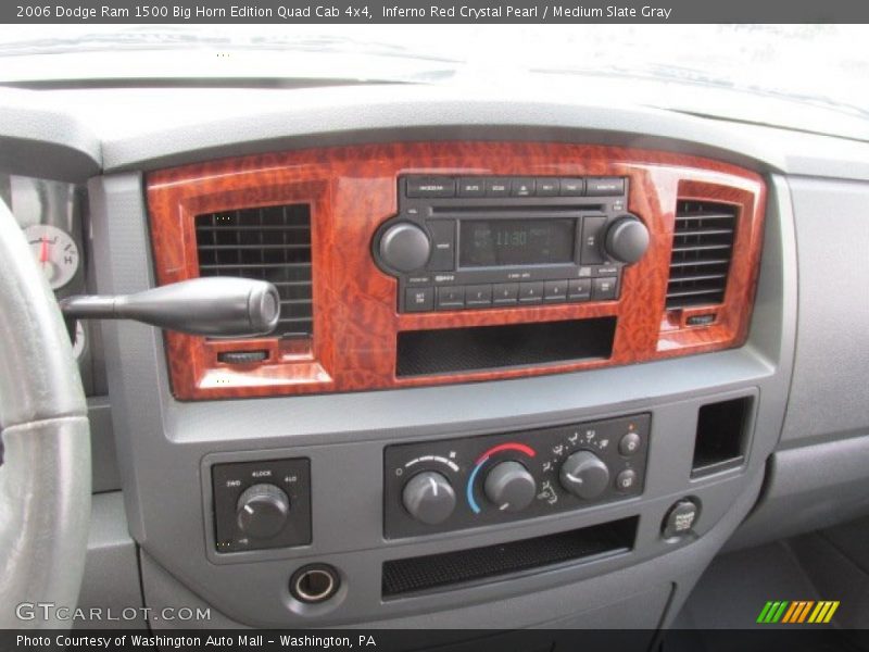 Inferno Red Crystal Pearl / Medium Slate Gray 2006 Dodge Ram 1500 Big Horn Edition Quad Cab 4x4