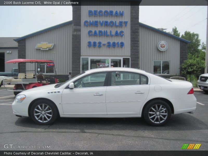 White Opal / Cashmere 2006 Buick Lucerne CXS