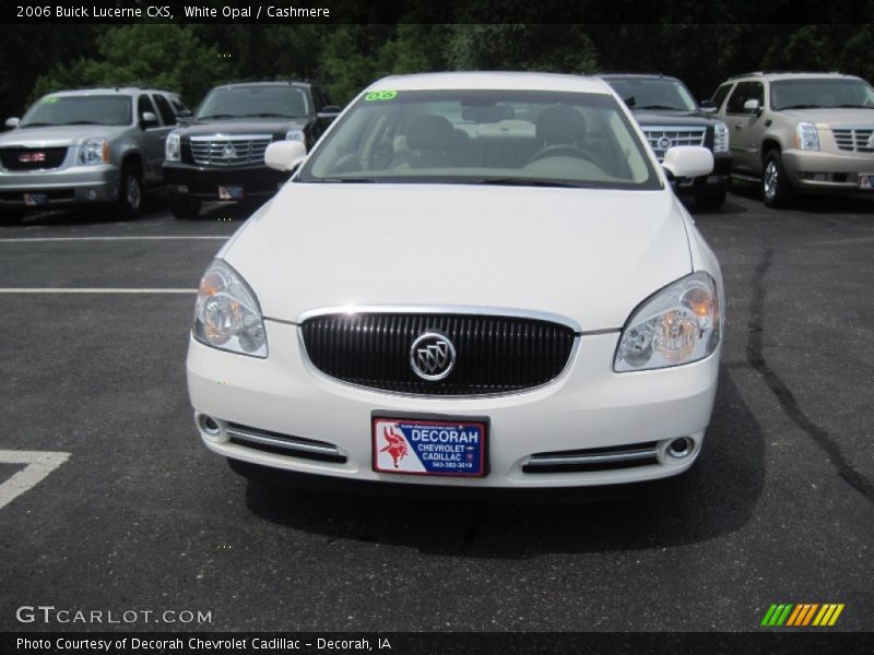White Opal / Cashmere 2006 Buick Lucerne CXS