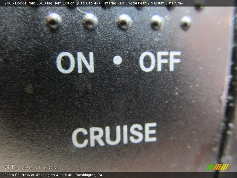 Inferno Red Crystal Pearl / Medium Slate Gray 2006 Dodge Ram 1500 Big Horn Edition Quad Cab 4x4