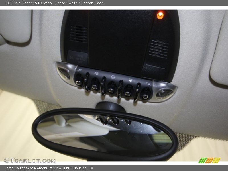 Pepper White / Carbon Black 2013 Mini Cooper S Hardtop