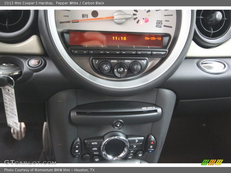 Pepper White / Carbon Black 2013 Mini Cooper S Hardtop