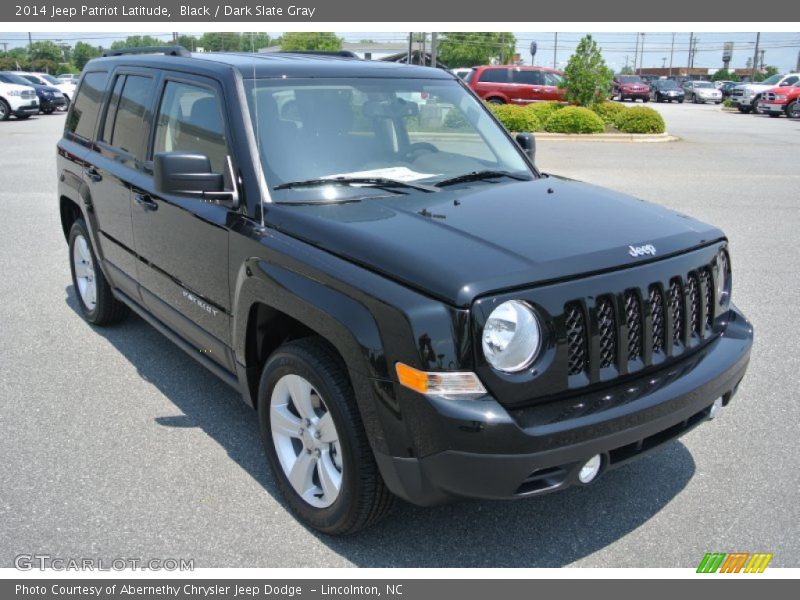 Black / Dark Slate Gray 2014 Jeep Patriot Latitude