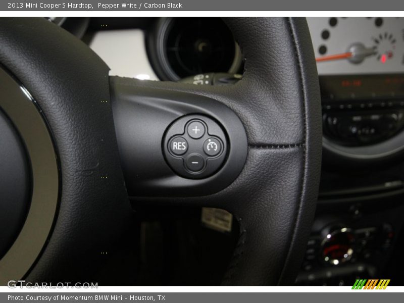 Pepper White / Carbon Black 2013 Mini Cooper S Hardtop