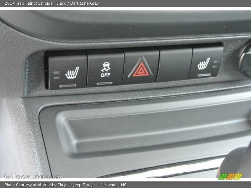 Black / Dark Slate Gray 2014 Jeep Patriot Latitude