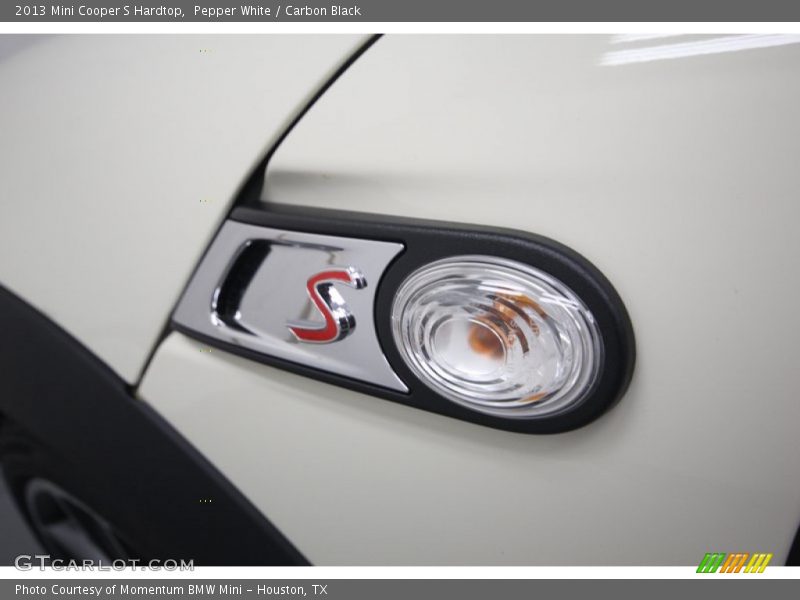 Pepper White / Carbon Black 2013 Mini Cooper S Hardtop