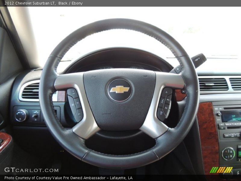 Black / Ebony 2012 Chevrolet Suburban LT