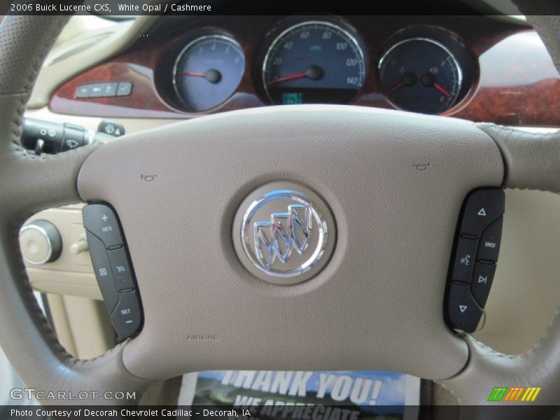 White Opal / Cashmere 2006 Buick Lucerne CXS