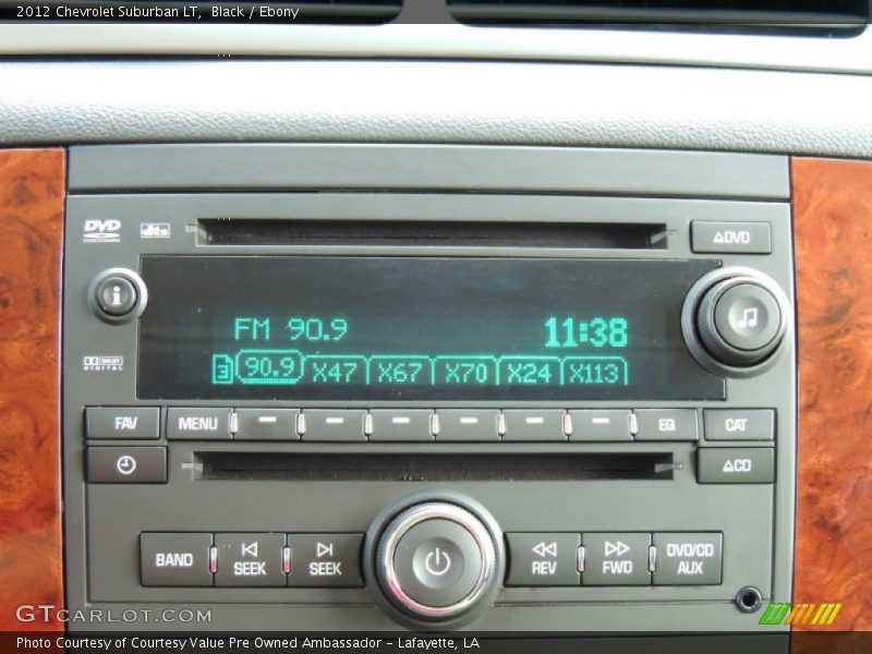 Black / Ebony 2012 Chevrolet Suburban LT